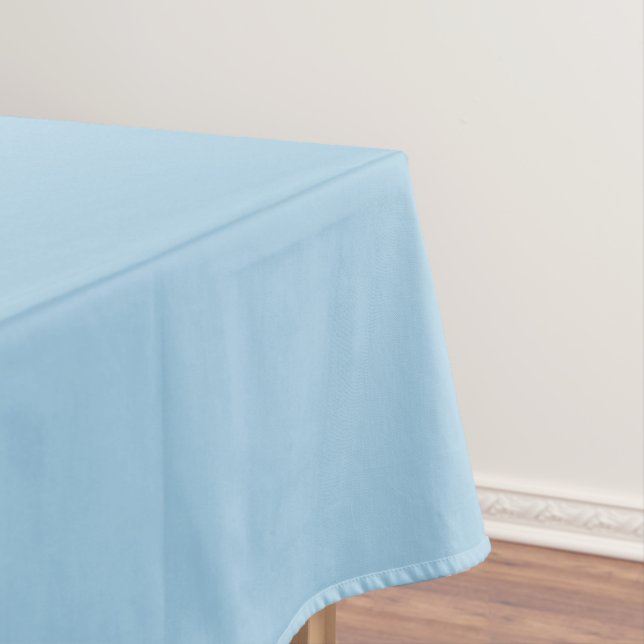Solid Cornflower Blue Tischdecke (Beispiel)