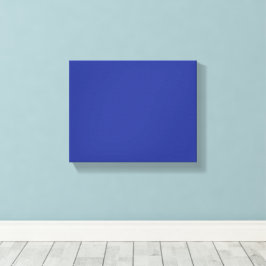 Solid Deep Blue Backdrop | Bold Minimalist Design Leinwanddruck