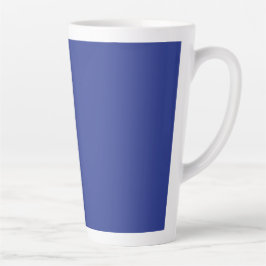 Solid Deep Blue Backdrop | Bold Minimalist Design Milchtasse