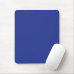 Solid Deep Blue Backdrop | Bold Minimalist Design Mousepad<br><div class="desc">Solid deep blue minimal background for elegant, clean, modern custom designs. Elevate your style with this solid deep blue minimal background design, perfect for creating a modern, calming aesthetic across any product. The rich blue tone brings a sense of stability and elegance, making it ideal for professional, personal, and event-themed...</div>