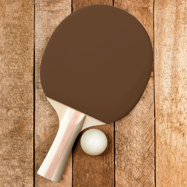 Solid Deep Forest Brown Farbe Tischtennis Schläger (Von Creator hochgeladen)