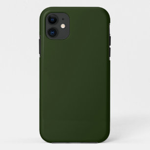 Solid deep forest green Case-Mate iPhone hülle