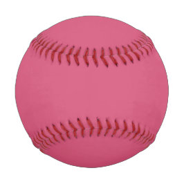 Solid Deep Medium Pink Farbe Baseball