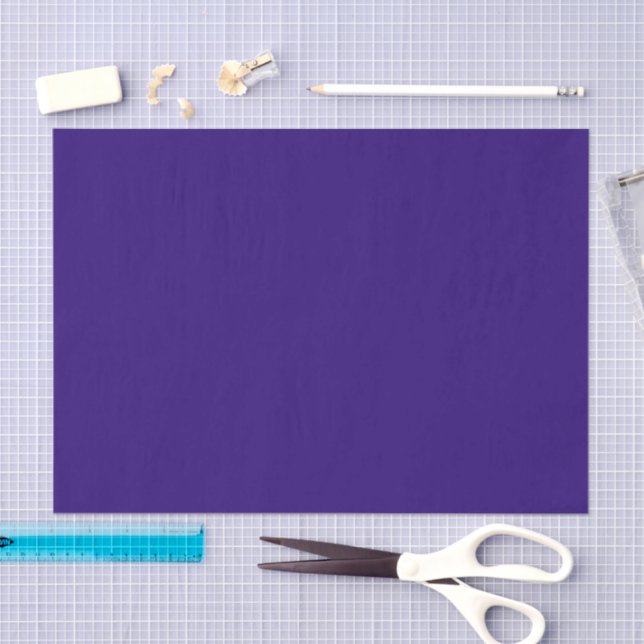 Solid Deep Purple Decoupage Tissue Paper  Seidenpapier (Handwerk)