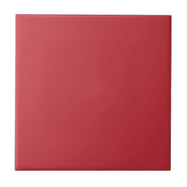 Solid Deep Red Color | #c3313c Ceramic Tile Fliese