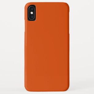 Solid dunkel verbrannte Orange Case-Mate iPhone Hülle