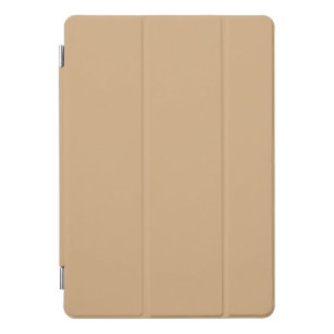 Solid dunkles Beige iPad Pro Cover