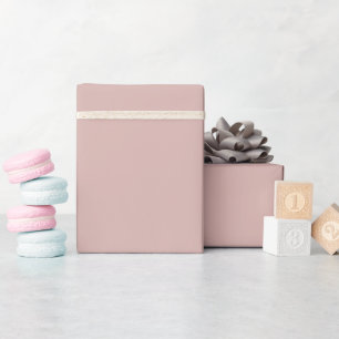 Solid "Dusty Blush" Geschenkpapier