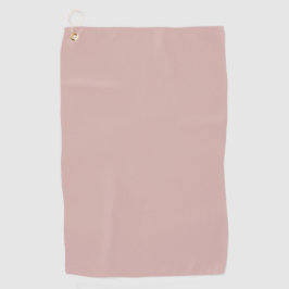 Solid Dusty Blush Golfhandtuch
