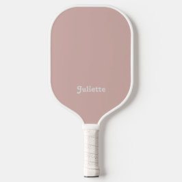 Solid Dusty Blush Pickleball Schläger