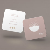 Solid "Dusty Blush" Retro Sunset