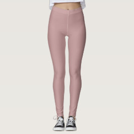 Solid "Dusty Mauve" Leggings