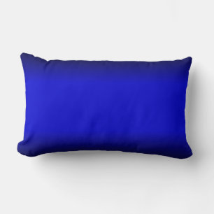 Solid Electric Blue American Mojo Lumbar Pillow Lendenkissen
