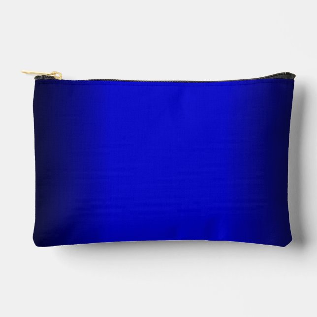 Solid Electric Blue Zubehörtasche (Vorderseite)