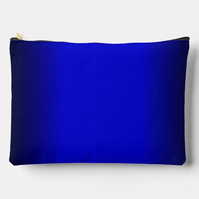 Solid Electric Blue Zubehörtasche (Vorderseite)