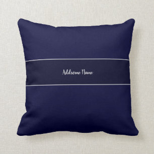 Solid Farbe Navy Blau Moderne stilvoll Kissen