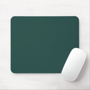 Solid Farbe schlicht dunkelgrün Mousepad
