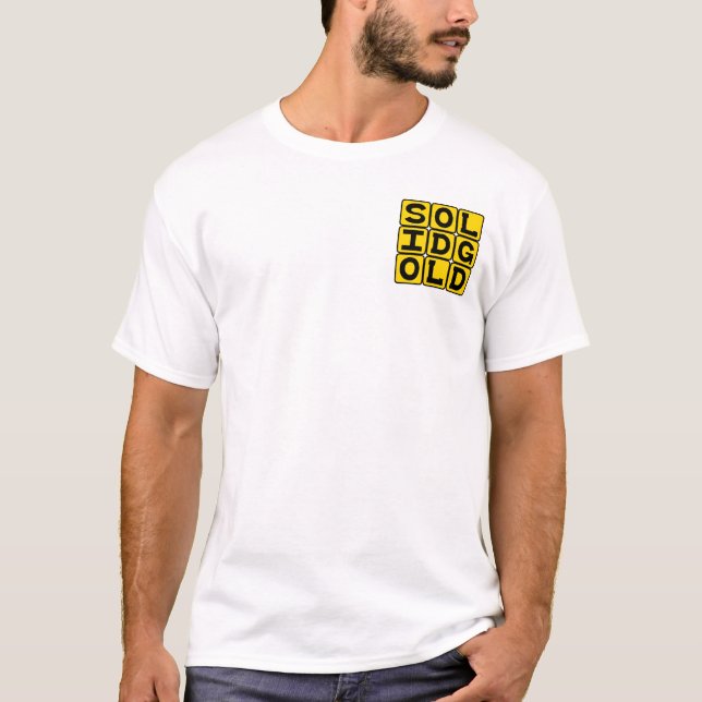Solid Gold, Internet Meme T-Shirt (Vorderseite)