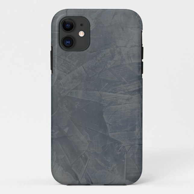 Solid Gray Case-Mate iPhone Hülle (Rückseite)