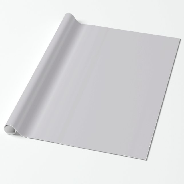 Solid Gray Geschenkpapier (Ungerollt)