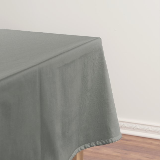 Solid Gray Tischdecke (Beispiel)
