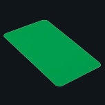 Solid Green Background  Magnet<br><div class="desc">Vibrant solid green background with a clean minimalist texture – ideal for modern prints and creative designs. Add a fresh, clean, and modern touch to your creations with this solid green background. Designed in a minimalist flat style, this high-resolution green texture makes an ideal base for a wide range of...</div>