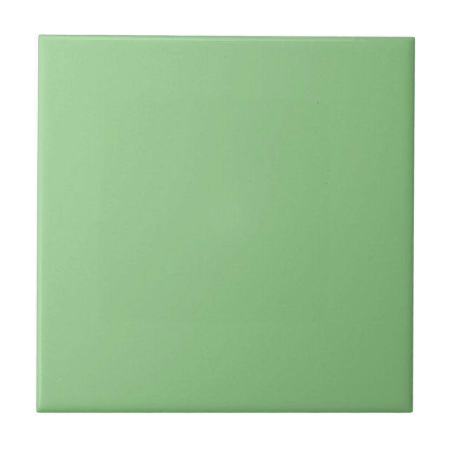 Solid Green Fliese (Vorderseite)