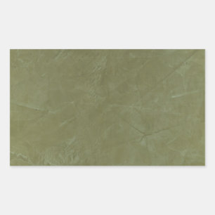 Solid Green Rechteckiger Aufkleber