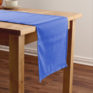 Solid hellblau kurzer tischläufer