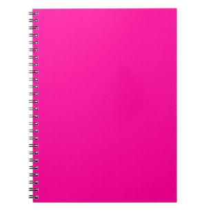 Solid Hot Pink Notizblock