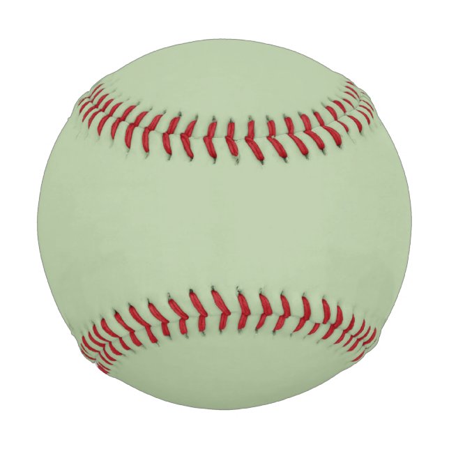 Solid Jade Green Celadon Baseball (Vorderseite)