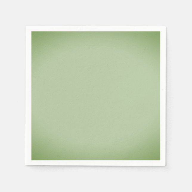 Solid Jade Green Celadon Serviette (Vorderseite)