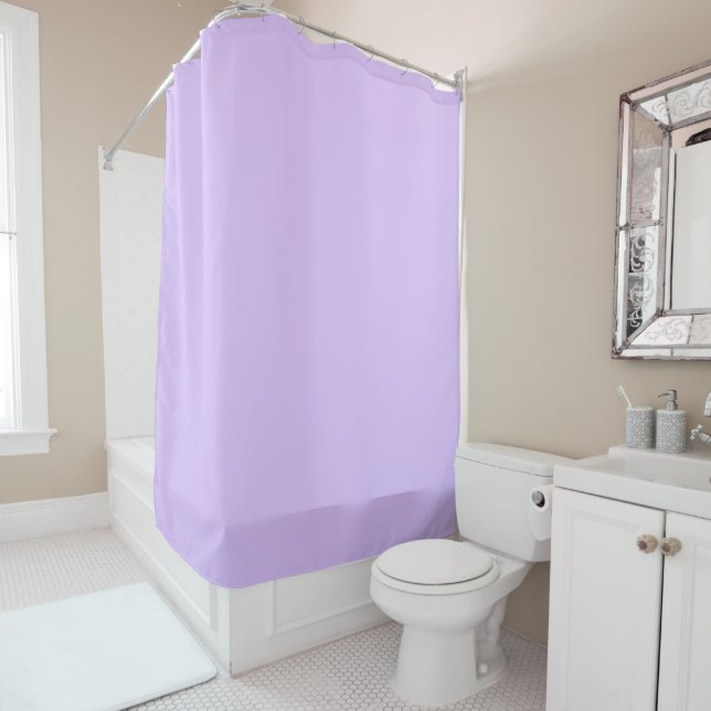 Solid Lavender Duschvorhang (Beispiel)