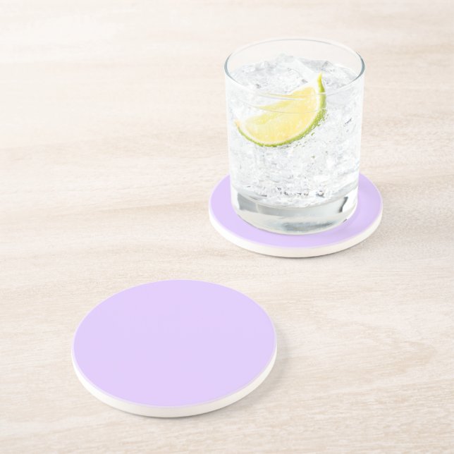 Solid Lavender Getränkeuntersetzer (Seite)