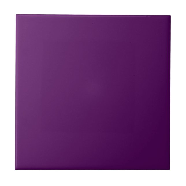 Solid Lavender Lila Keramik Tile Fliese (Vorderseite)