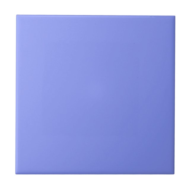 Solid Light Blue Keramik Tile Fliese (Vorderseite)