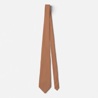 Solid Light Brown Necktie Krawatte