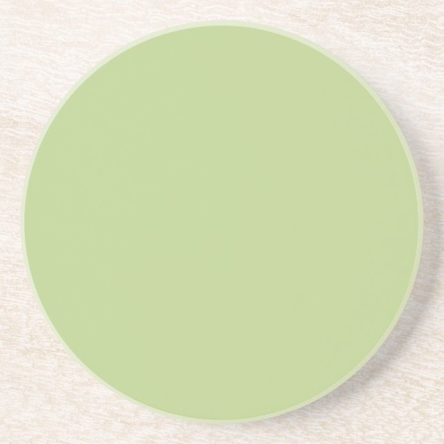 Solid Light Green Untersetzer (Vorne)