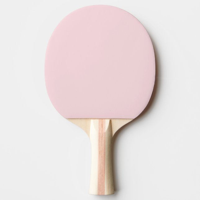 Solid Light Pink Tischtennis Schläger (Vorderseite)