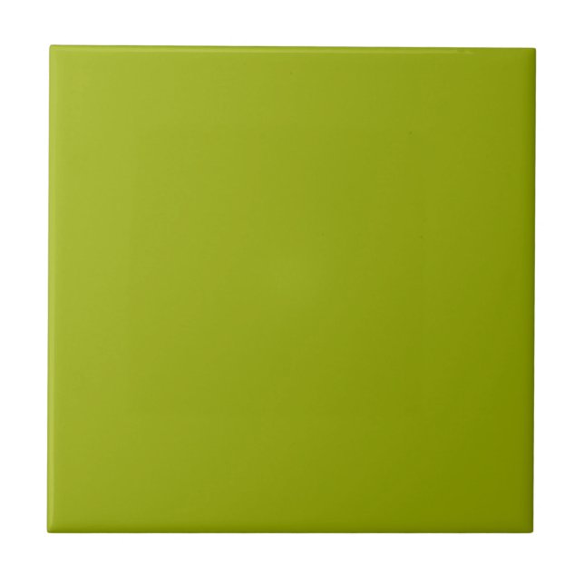 Solid Limeade Green Tile Fliese (Vorderseite)