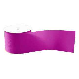 Solid Magenta Ribbon Ripsband