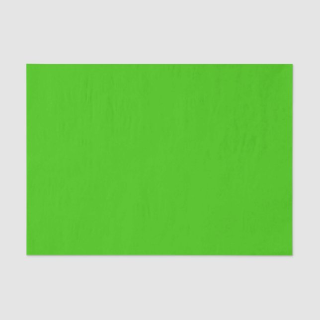 SOLID MARDI GRAS GREEN SEIDENPAPIER (Vorderseite)
