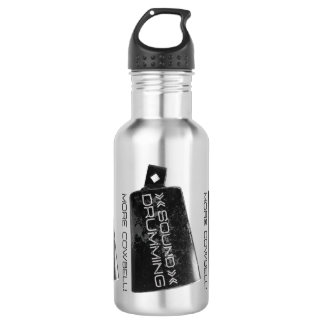 Solid, mehr Cowbell trommelnd! Wasser-Flasche Edelstahlflasche