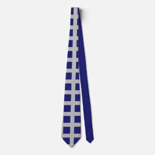 Solid Midnight Blue Square Formen Krawatte