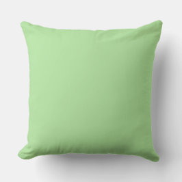 Solid Mint Green Throw Kissen