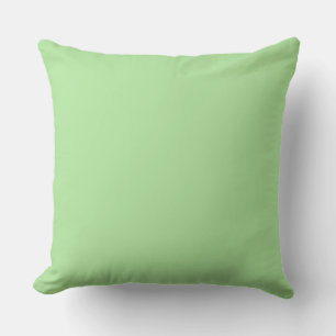 Solid Mint Green Throw Kissen