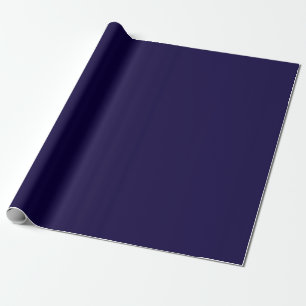Solid Navy Blue Geschenkpapier