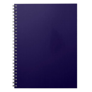 Solid Navy Blue Notizblock
