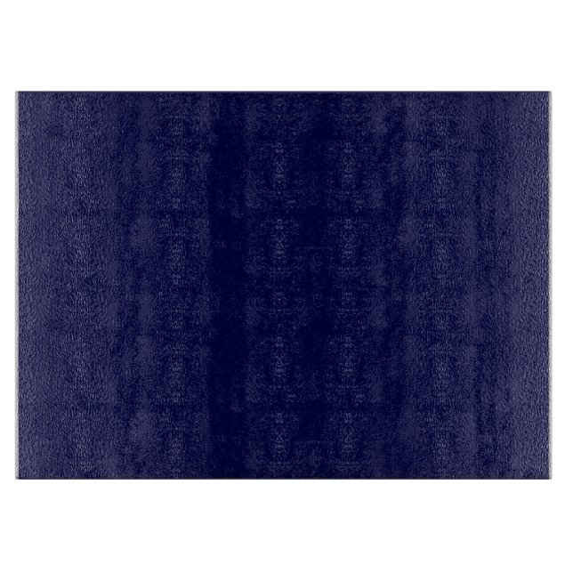 Solid Navy Blue Schneidebrett (Vorderseite)