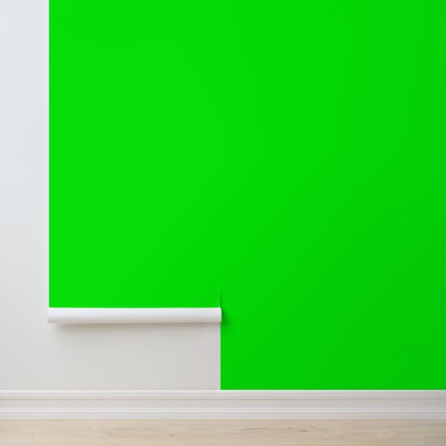Solid Neon Green Screen Chroma-Taste WFH Hintergru Tapete (Anwendung)